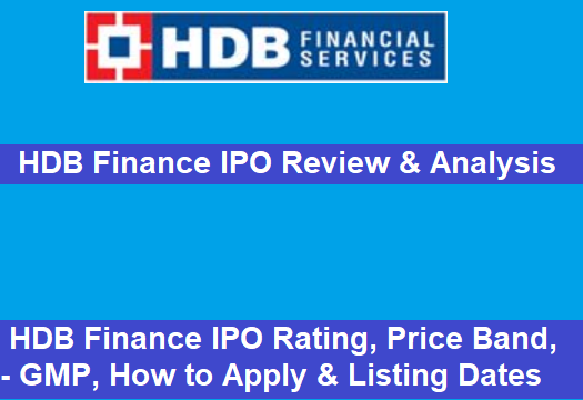 HDB Financial Services IPO from HDFC Bank: Review, Listing Date, Grey Market Price & Allotment