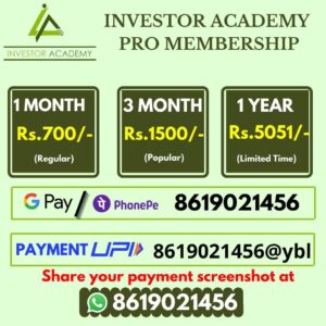 Investor Academy Membership