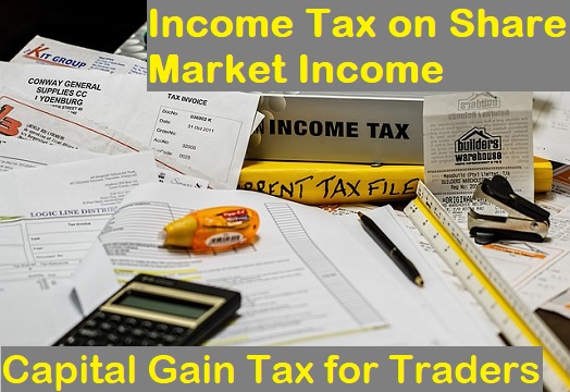 Income Tax on Share Market Income for Intraday & Derivative Traders
