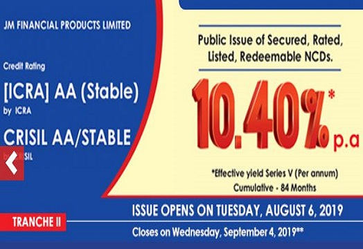 Jm financial products limited ipo