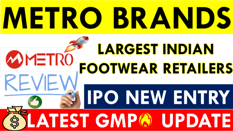 METRO BRANDS IPO GMP TODAY (LIVE DATA) Latest Grey Market Premium Updates