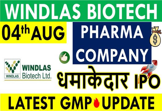 Windlas Biotech IPO GMP